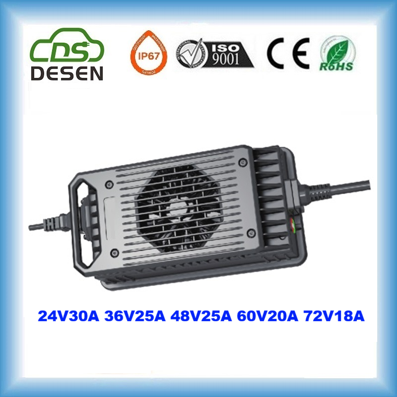 DESEN 48V25A IP67 Industrial Battery Charger