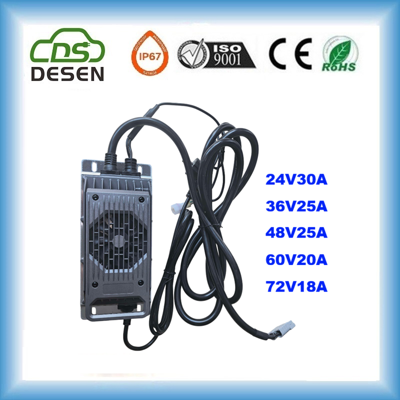 Hot sell 72V18A AGV tow tractor robot charger