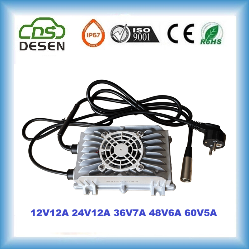 300W Electric Vehicle Lead Acid Lithium LiFePO4 Battery Charger  - 副本