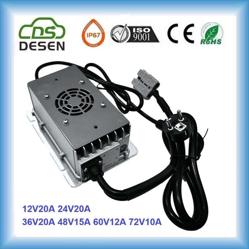 DESEN 750W 72V10A battery charger maintainer