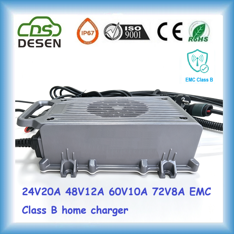 DESEN 600W 24V20A EMC Class B battery charger maintainer
