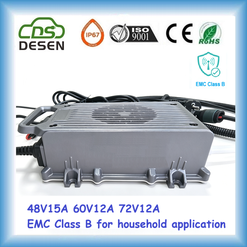 DESEN 840W 48V15A EMC Class B battery charger maintainer