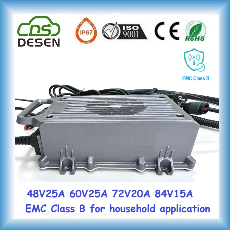 DESEN 1200W 84V15A UL CE Certificated battery charger maintainer