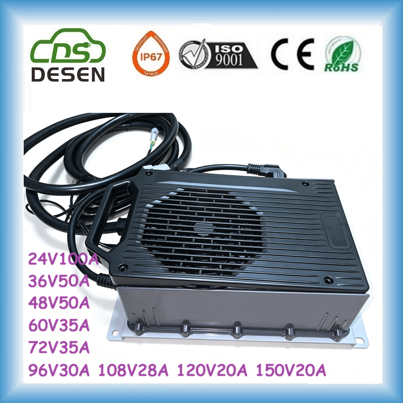 DESEN 3000W A 48V 50A battery charger maintainer