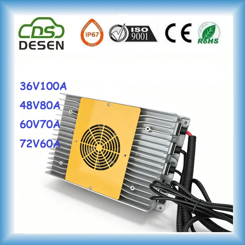 DESEN 5000W 36V100A battery charger maintainer