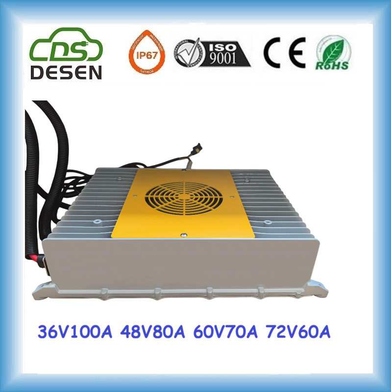DESEN 5000W 48V80A battery charger maintainer