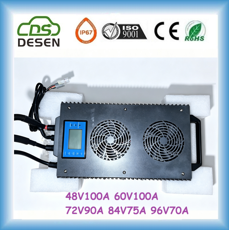DESEN 6600W 48V100A battery charger maintainer