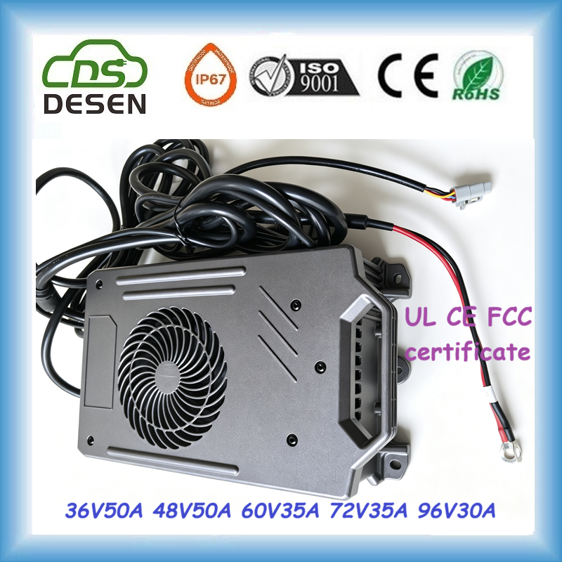  DESEN 5000W 96V30A CE UL Certificated battery charger maintainer